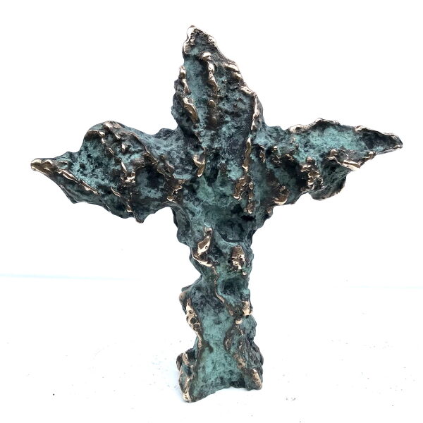 Livstræ. Kors Bronze 20x19 4500